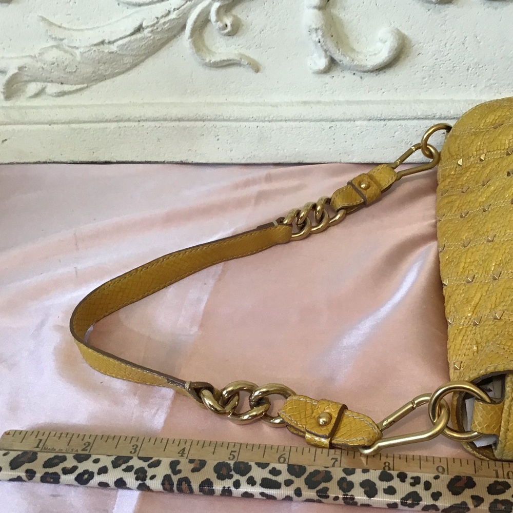 Vintage Marc Jacobs Quilted Printed Python Beat B… - image 8